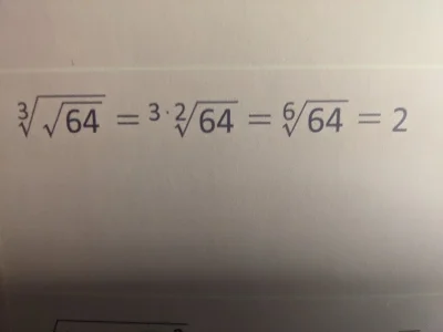 Heexi - Skąd to 2? Dalej wiem że końcowy wynik to 2 bo 3 x 2 = 6