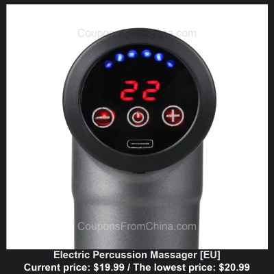 n____S - Electric Percussion Massager [EU]
Cena: $19.99 (najniższa w historii: $20.9...
