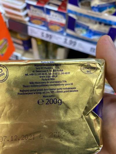 chudy31 - Tydzień temu znalezione w Lidlu... Wygląda jak masło, kosztuje jak masło al...