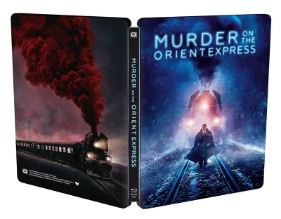kolekcjonerki_com - Steelbook z filmem Morderstwo w Orient Expressie na Blu-ray za 29...