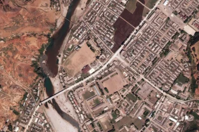 dr_gorasul - A tak z góry wygląda miejsce kaźni i obóz koncentracyjny Yodok w KRLD, a...