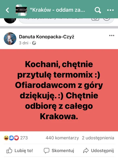 HeadHunterz69 - Na Krakowskiej grupie facebookowej zapanował nowy trend.
Co chwile kt...