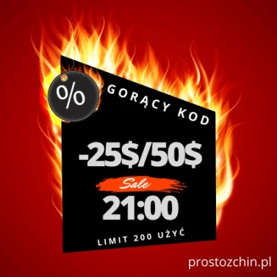 Prostozchin - Kod na -25$/50$

Kod znajdziesz na stronie www, Grupie na FB i Telegr...