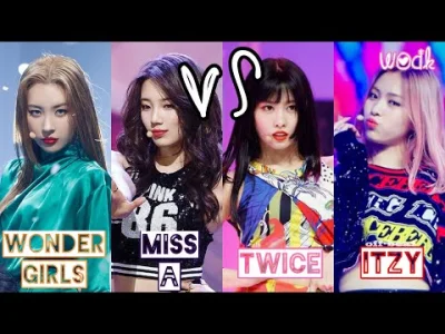 e.....u - Wonder Girls vs Miss A vs Twice vs ITZY

#koreanka #twice #itzy #missa #w...