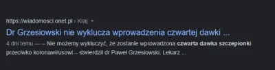 bn1776 - @Ronin69: to dobrze, że dali czwartą dawkę, trzeba utrzymać normalność XD