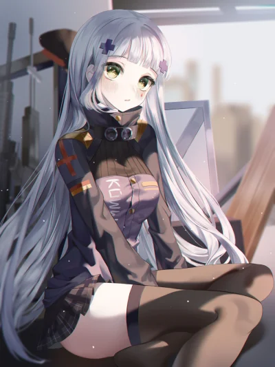 JustKebab - #anime #randomanimeshit #girlsfrontline #hk416 #zakolanowkianime #pixiv #