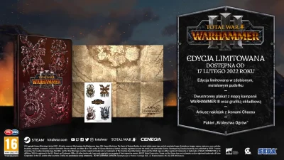 kolekcjonerki_com - Total War: Warhammer III w limitowanej edycji z metalowym pudełki...