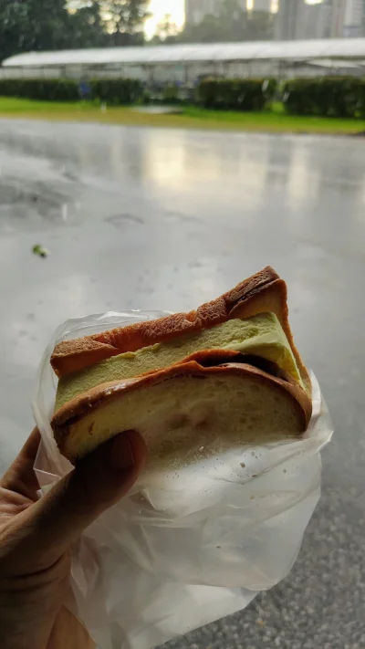kotbehemoth - Durianowe lody z kromce chleba tostowego w Singapurze.

Złapał mnie des...