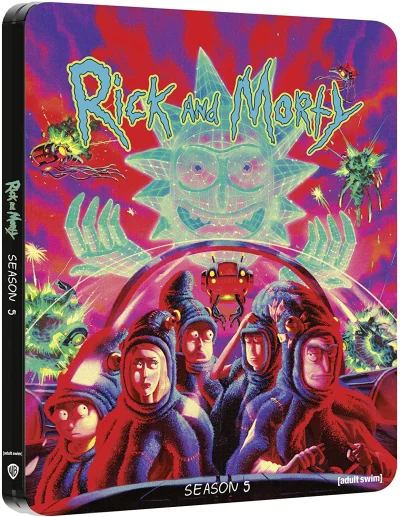 kolekcjonerki_com - Steelbook z piątym sezonem serialu Rick i Morty na Blu-ray dostęp...