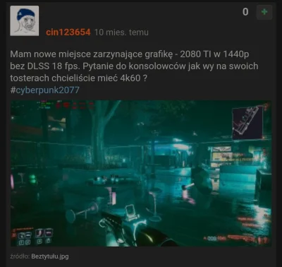 Exenex - i jak tam next genowe doświadczenie w 18 fps xD @cin123654 #cyberpunk2077