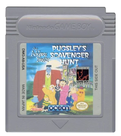 empe - Cześć #gameboy

Moze ma ktoś z Was grę

The Addams Family: Pugsley's Scavenger...