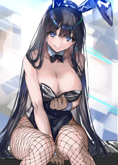 mesugaki - #anime #randomanimeshit #originalcharacter #bunnygirl #bunnysuit #oppai #p...