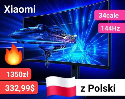 sebekss - Może ktoś będzie chętny ( ͡° ͜ʖ ͡°)
Tylko 332.99$ (ok 1350zł) za zakrzywio...