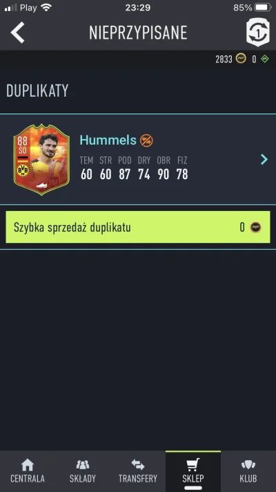 Divorek - Zrobilem 2 sbc z tymi grajkami +82 podań

2x hummels. Ja pierdyle
#fut