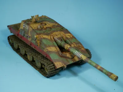 Tranq - Trumpeter German Jagdpanzer E-100 "Salamander" z gąskami friulmodel
#modelar...
