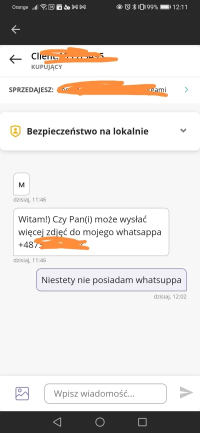 kaczoki - Wania nie podumał i zaczął wiadomość od м w cyrlicy XD #oszukujo