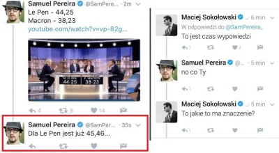 szurszur - @artem17: Dla Le Pen jest już 45,46% ;)