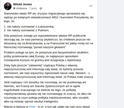 naczarak - Husarze nie umio w politykę. xD

 Stanowisko władz RP ws. kryzysu migracy...