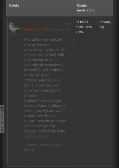 Wrobel_1111 - Wymoderowali mi to XDD