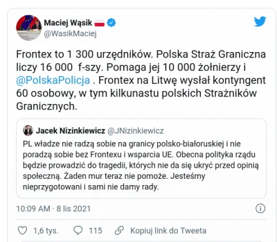 tomasztomasz1234 - Kontyngent 60 osób jest zdaniem PiS tak mały, że można wyśmiać cał...