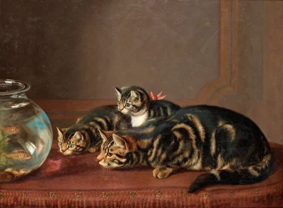 Hrabia_Vik - Koty przy akwarium
Horatio Henry Couldery



#sztuka #art #obrazy #...
