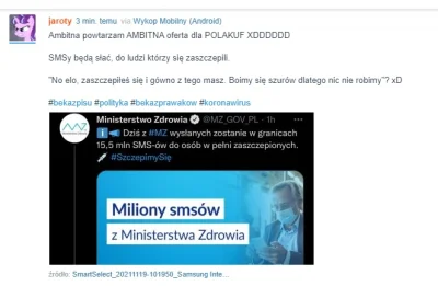 C.....k - Widzę covidianie takie jak @jaroty już sami przyznają że w szczepieniu nie ...