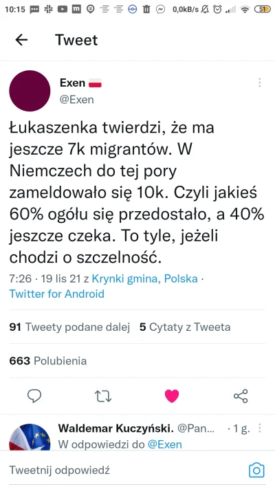 Herubin - @ediz4: w Polsce większość migrantów omija tą szopke graniczną i dociera do...