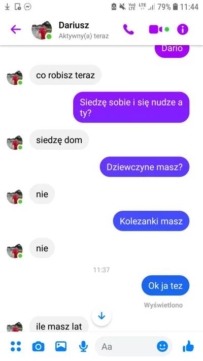 s.....o - @Revvvvvvvvvvvvvvvv no piszę do różnych ludzi z nudów czasami oni do mnie, ...