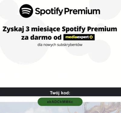 Pendzlovsky - Trzymajcie kod na darmowe 3 msc na spotify dla nowych użytkowników, moż...