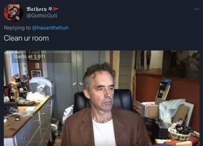 tangerynke - jordan oeterson: clean your room
również jordan peterson: