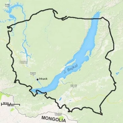 AndyMoor - Jezioro Bajkał jest ogromne, ma powierzchne 31,5 tys. km², w najgłębszym m...