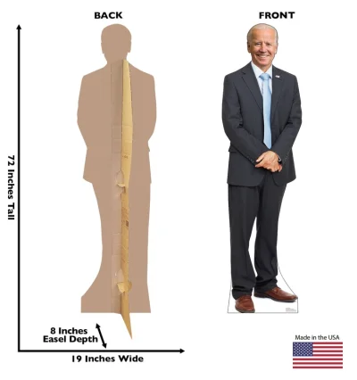 orle - Biden to jest prezydent z dykty i kartonu.
Pasuje jako ulał do amerykańskiego...