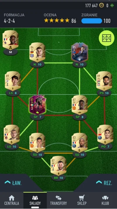 Jacek0072 - Opłaca się zbierać żeby wymienić Pogbe na kante na śp? #fut