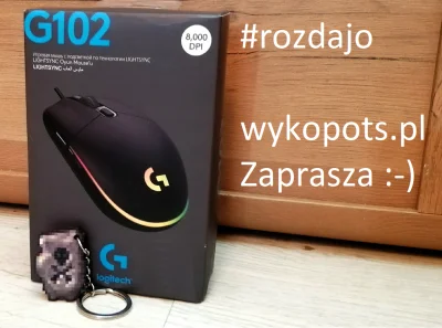 Geron - #rozdajo Porządna markowa świecąca kolorami tęczy myszka Logitech G102 z okaz...