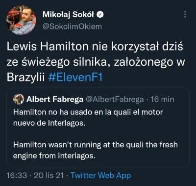 b1tz - czyli silnik z Brazylii będzie na 2 ostatnie rajdy XD
#f1