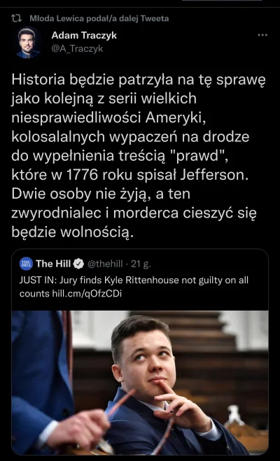 s.....i - Dla lewicy jesteś mordercą i zwyrodnialcem, gdy bronisz się przed pedofilem...