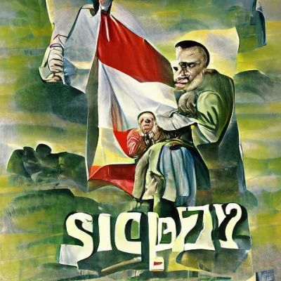 revognah - szczepimy się, propaganda poster