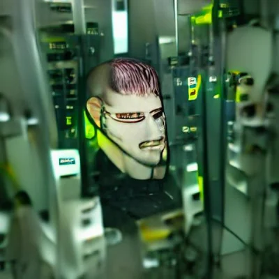 MatthewDuchovny - Michael Protein in the server room, cyberpunk ( ͡º ͜ʖ͡º)