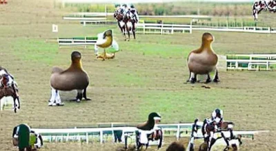 MatthewDuchovny - OMG - więc tak wygląda kaczka wielkości konia