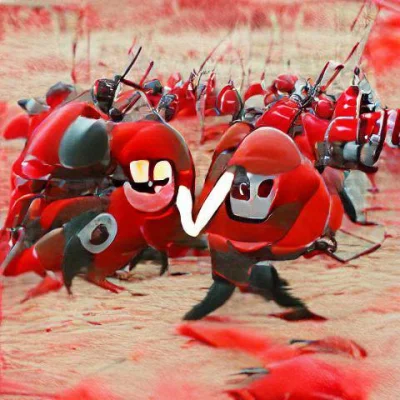 andy91 - Very red battle