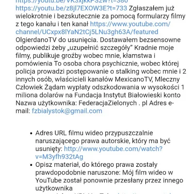 Mlecznyobrazz_wilkowa - Żądam kategorycznie o usunięcie tego filmu XD. Proszę o odszk...