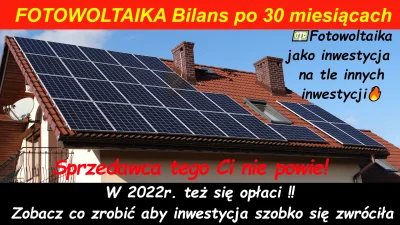 telchina - Fotowoltaika, bilans po 30 miesiącach. Podpowiem co zrobić aby po zmianach...