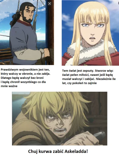 Niebadzsmokiem - #vinlandsaga #heheszki #humorobrazkowy #anime