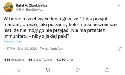 krytyk__wartosciujacy - Kolejny klasyk.. #riserczziemkiewiczowski
Beka z Ziemniaka i...