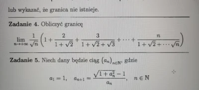 randomname1 - Hej, poproszę o pomoc z granicą w zadaniu 4.
#matematyka #studia