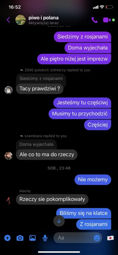 Mokrysenczrodzieja - Nitka na dziwne pijackie historie
Rosjanie z dołu nie najlepiej
...