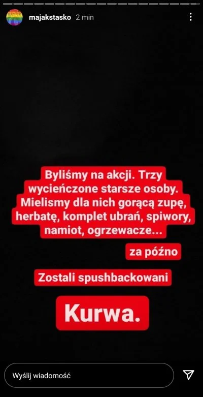 Y.....D - Maja Staśko pomaga uchodźcom bo liczy na egzotyczną kange CHANGE MY MIND
#...