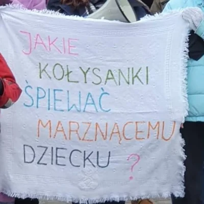 chrusto - Znajoma była na proteście MATKI NA GRANICĘ. Pomyślałem, że podzielę się z W...