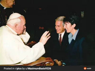 Koliat - Papież Jan Paweł II osobiście błogosławi Epsteina i Maxwell. Jeszcze ktoś pr...