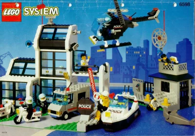 Van_Zavi - Jedyny prawilny posterunek policji z LEGO
#lego